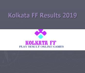 kolkata fatafat old result 2019|Kolkata Fatafat FF Result .